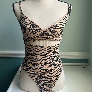 New with tags wrap around swim suit